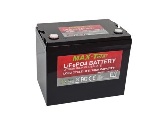 Deep cycle lithium battery with smart BMS